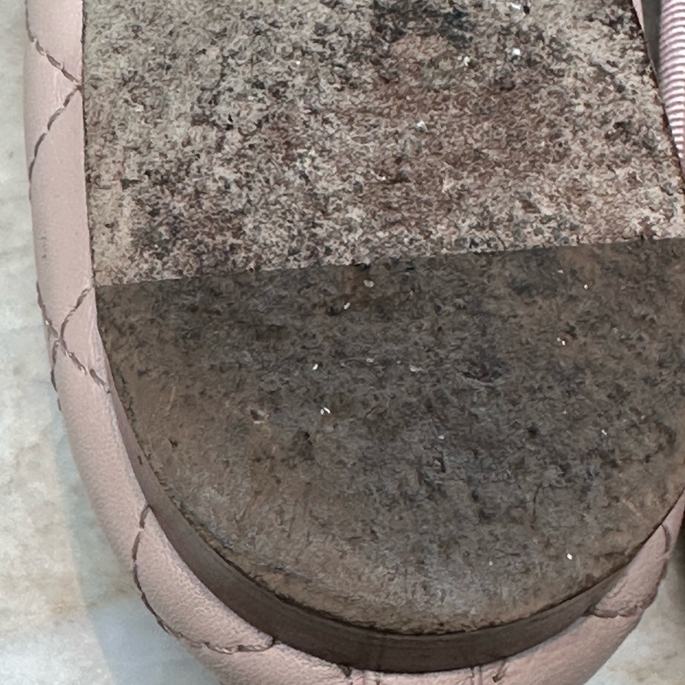 CHANEL Ballet flats Sz.39 Beige/Blush w/Box, shoe bags, docs. - Picture 16 of 16
